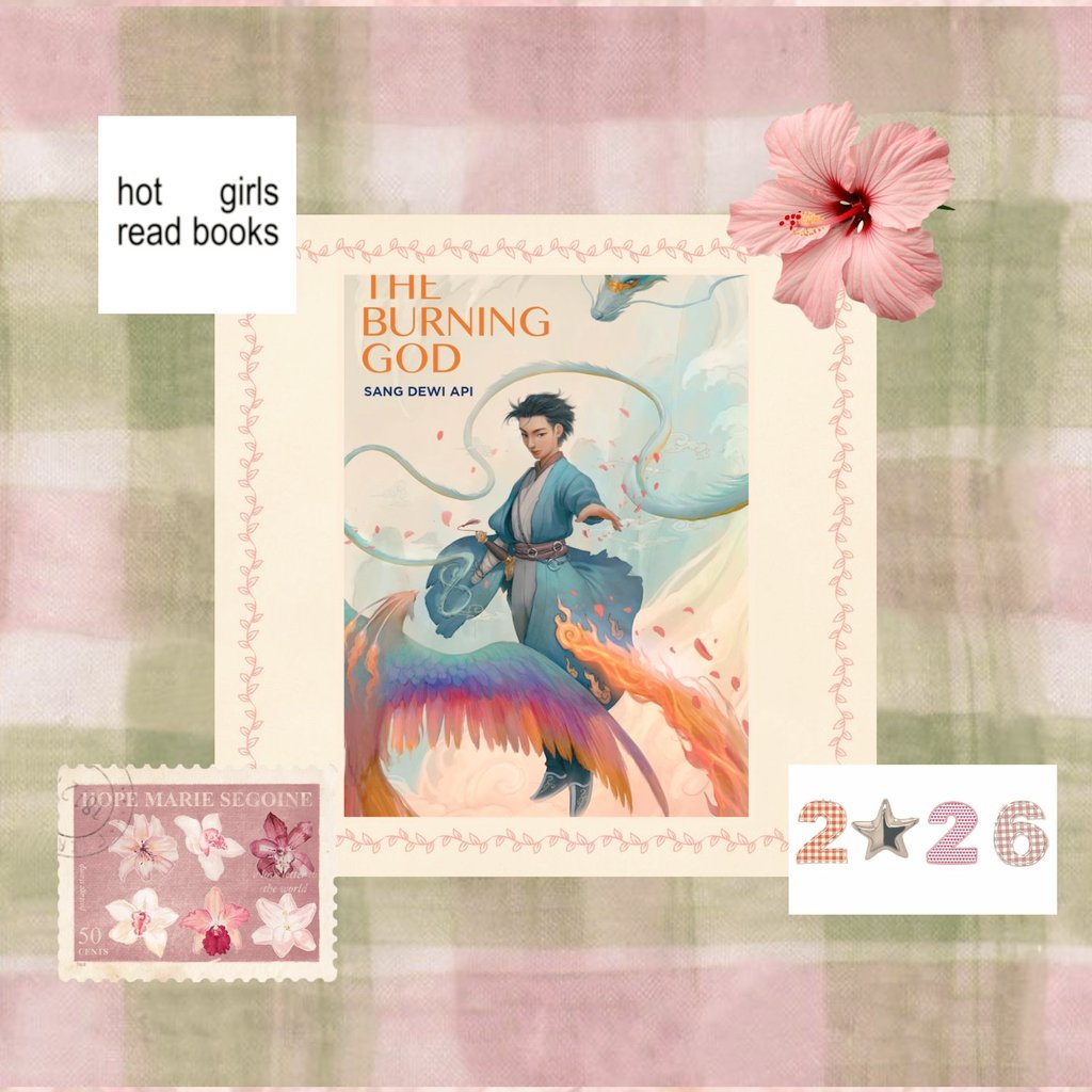 leyaliyuw's tweet image. ㅤ  
         ﹙𖥻 09﹚ ˗ˏˋ currently reading ´ˎ˗

౨ৎˊ˗ 10/01/2026 — The Burning God; R.F. Kuang ᘒ