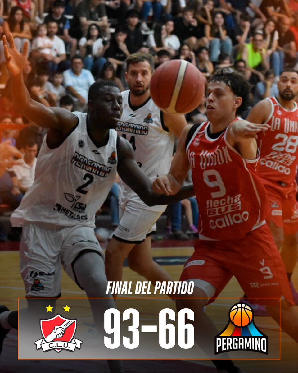 El equipo de la ciudad cayó en Colón ante La Unión por 93 a 66. El domingo disputará el último partido de la gira por Entre Ríos, cuando visite a Central Entrerriano 💪🏻🧡