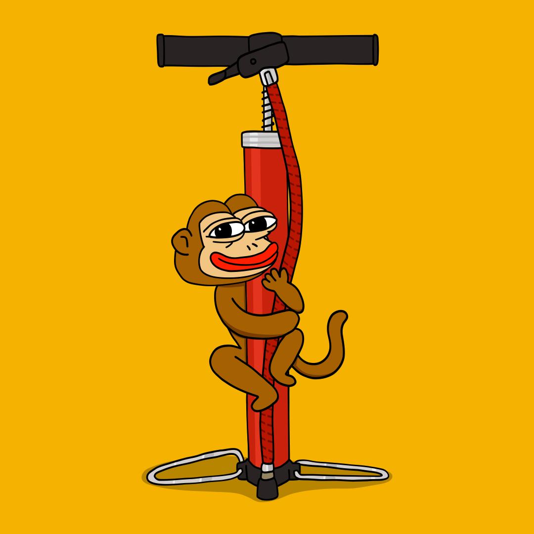 Ponke wants more air. 💨