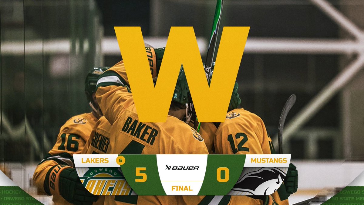 Oswego Lakers Men’s Hockey (@oswegomhockey) on Twitter photo 