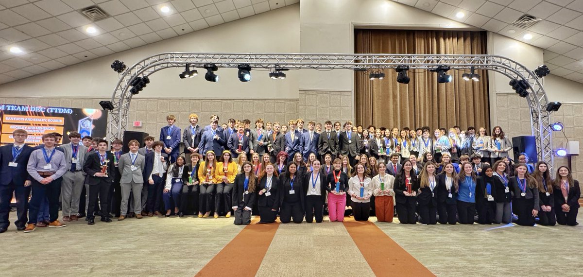 Norton DECA with another record breaking performance at this year's District's Competition with 62 Finalists! 🏆