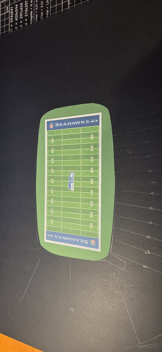 lancehayashi's tweet photo. I did start another stadium! Lumen field for my hometown and #1 seed Seahawks! https://t.co/jT3KdAvbJS
