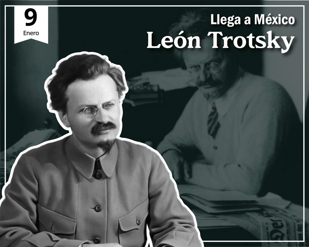 RocioBarcenaM's tweet image. México ha sido tierra de #refugio y #solidaridad. El 9 de enero recordamos la llegada de León Trotsky, un episodio que refleja la defensa histórica del derecho de #asilo como principio de #dignidad, #soberanía y #respeto a los derechos humanos.