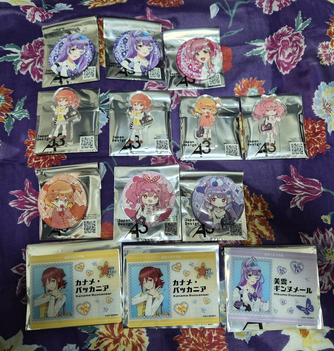 マクロスΔ 池袋デルタ学園 フレイア 11点セット フレイア 池袋デルタ