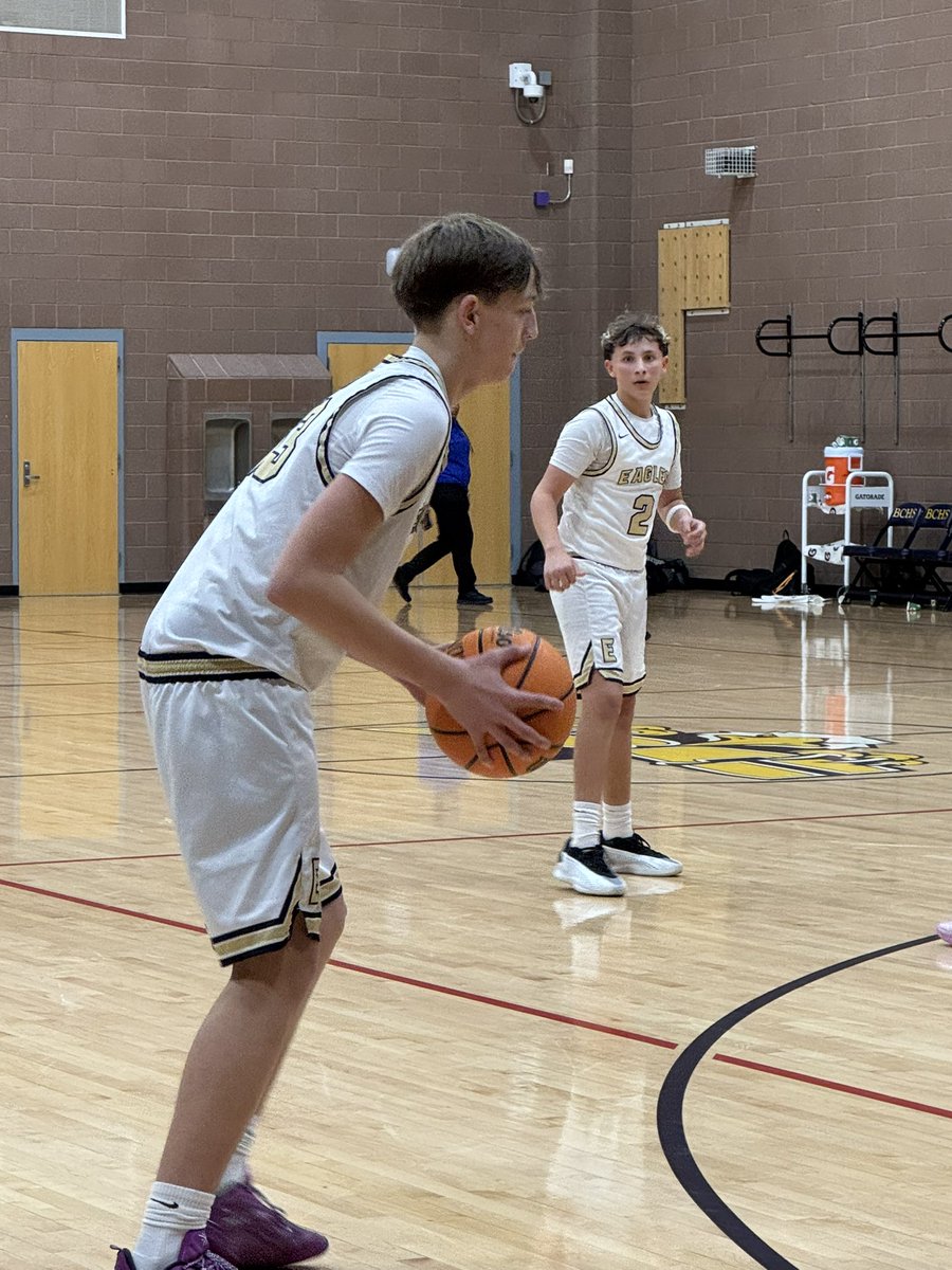 B Boys Basketball bringing the hustle against Virgin Valley! 💪🏀 Proud of the fight!
#bchs41 #EagleStrong