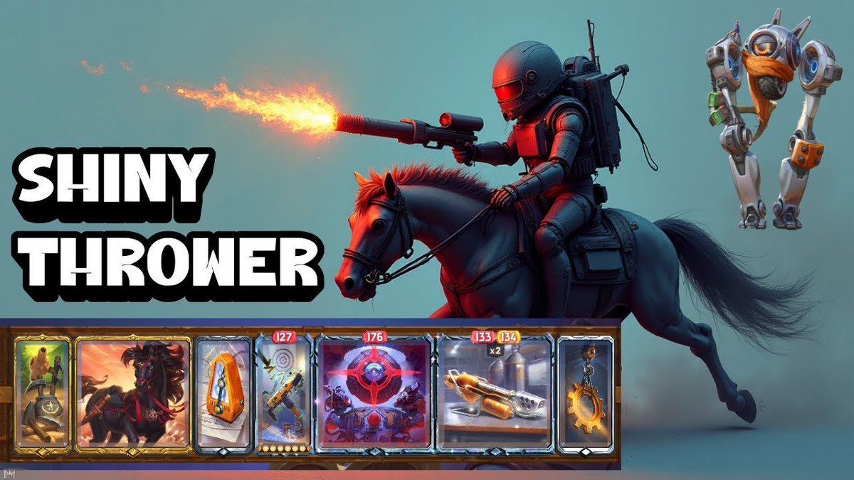 ChronosOOTime's tweet photo. Riding a shiny flamethrower - Dooley gameplay - The Bazaar 9.2 https://t.co/zlVNonCbCc via @YouTube #thebazaar #dooley #gaming #gameplay #bazaar #bazaarbuild #roguelike #deckbuilder #deckbuilding #autobattler #fullrun #fullgameplay #commentary #ranked
@PlayTheBazaar https://t.co/nKl0k4ZwVA