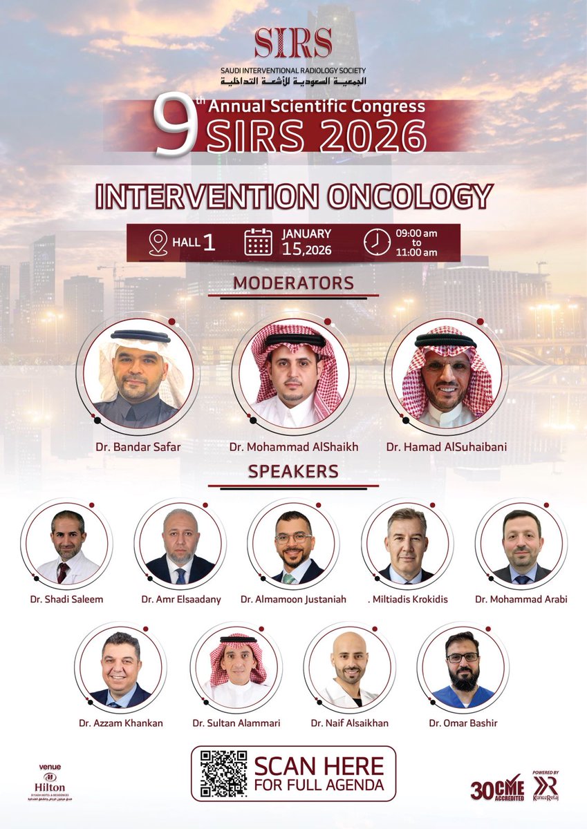 Saudi Interventional Radiology Society tweet media