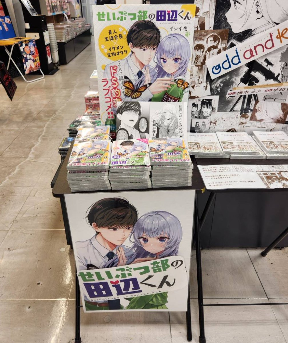 発売日に、新宿の紀伊国屋書店さまでも
目立つ場所に飾っていただいておりました😍

お近くにお越しの際はお立ち寄りください🏃‍♂️ 