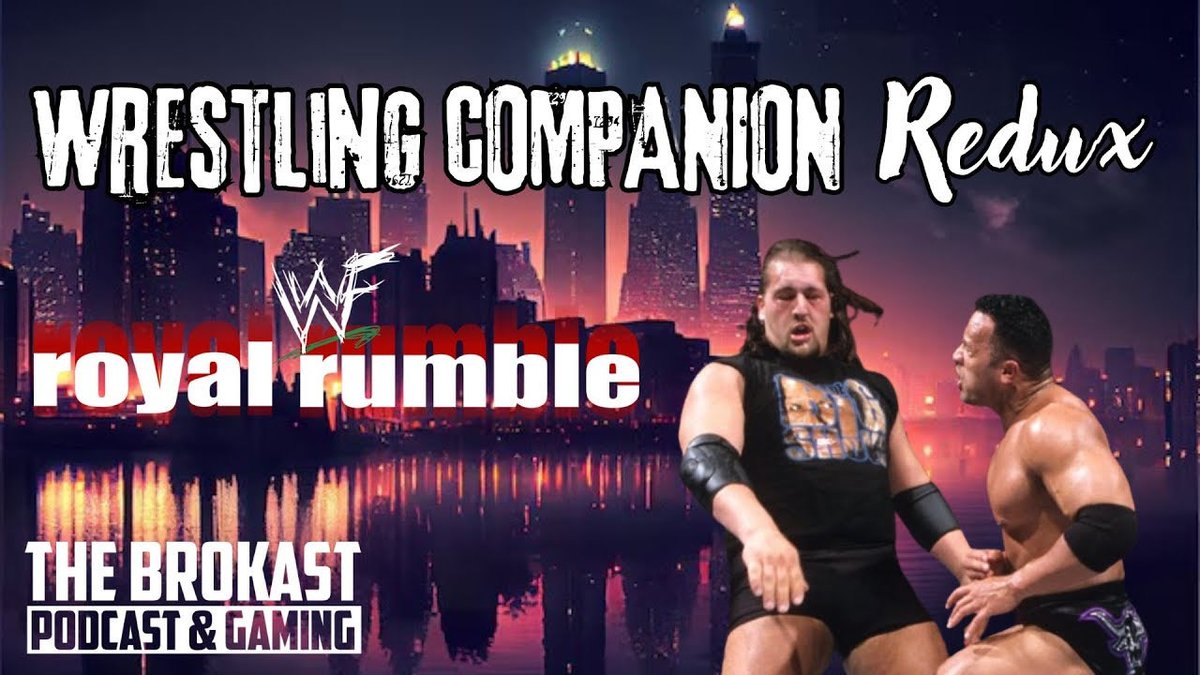 The Attitude Era was different 😤
Royal Rumble 2000 rewatch + live reactions in Ep. 222 – Wrestling Companion Redux
🕐 Drops 1pm tomorrow
📺 YouTube | 🎧 Audio

youtube.com/@thebrokastpod…

#WWE #RoyalRumble #RoyalRumble2000 #AttitudeEra #WrestlingPodcast