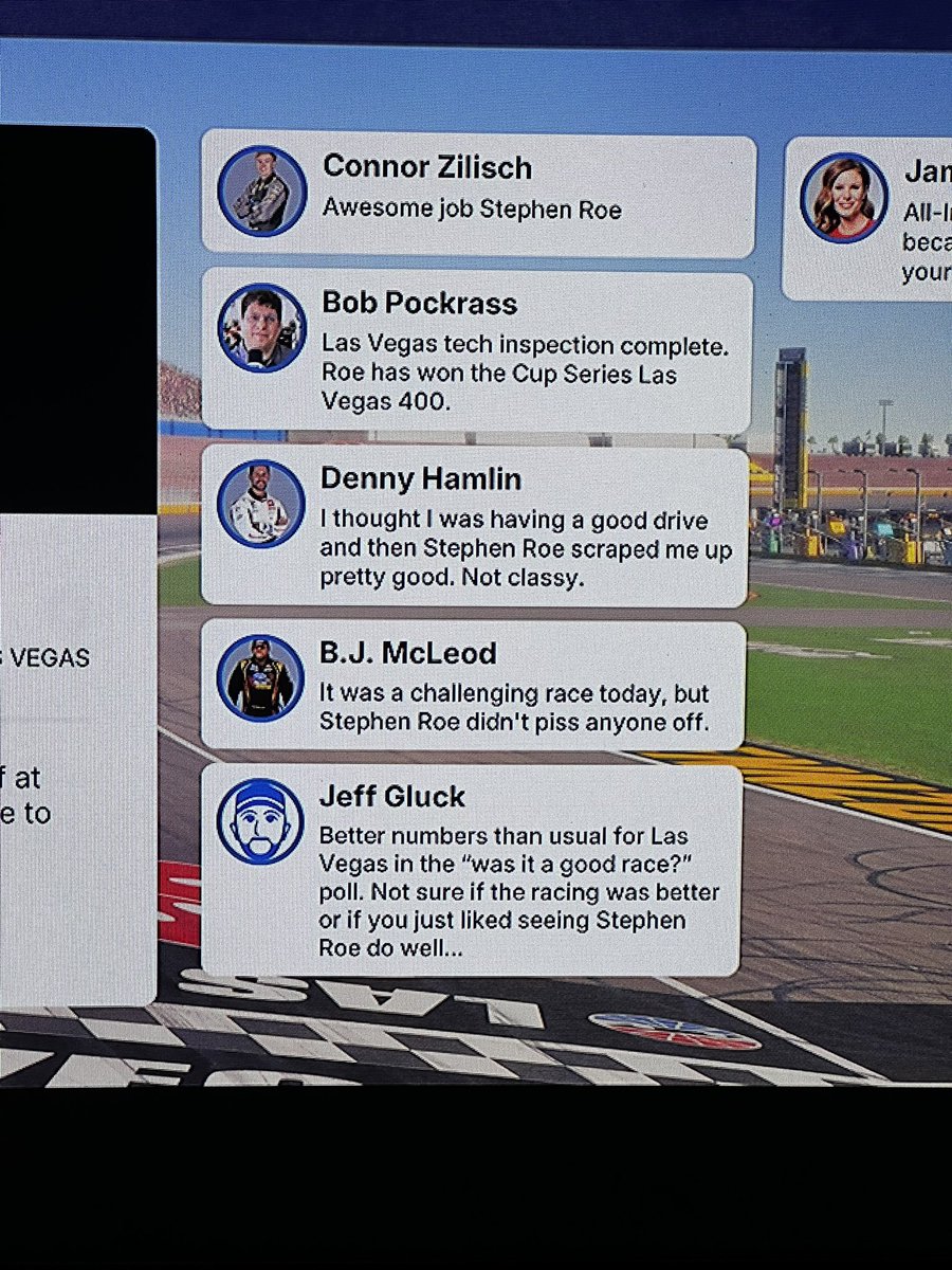 tinyroe1987's tweet image. Come on Hamlin. It was little bump on my way past you. Rubbin is racing DH.