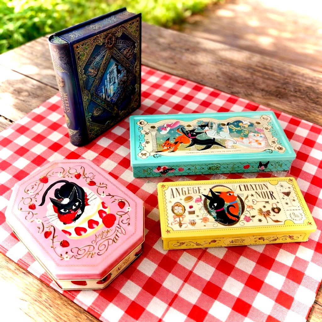 バレンタインチョコ買ってきた 今年もアンジュジュかわよ〜🥰