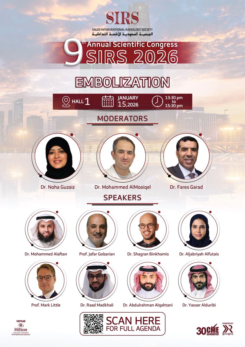 Saudi Interventional Radiology Society tweet media