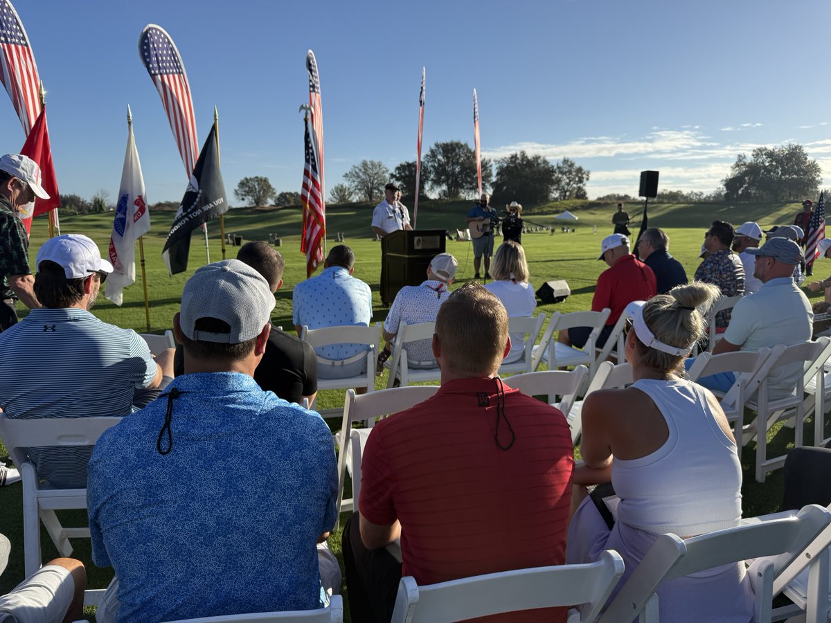 Tee It Up for the Troops tweet media