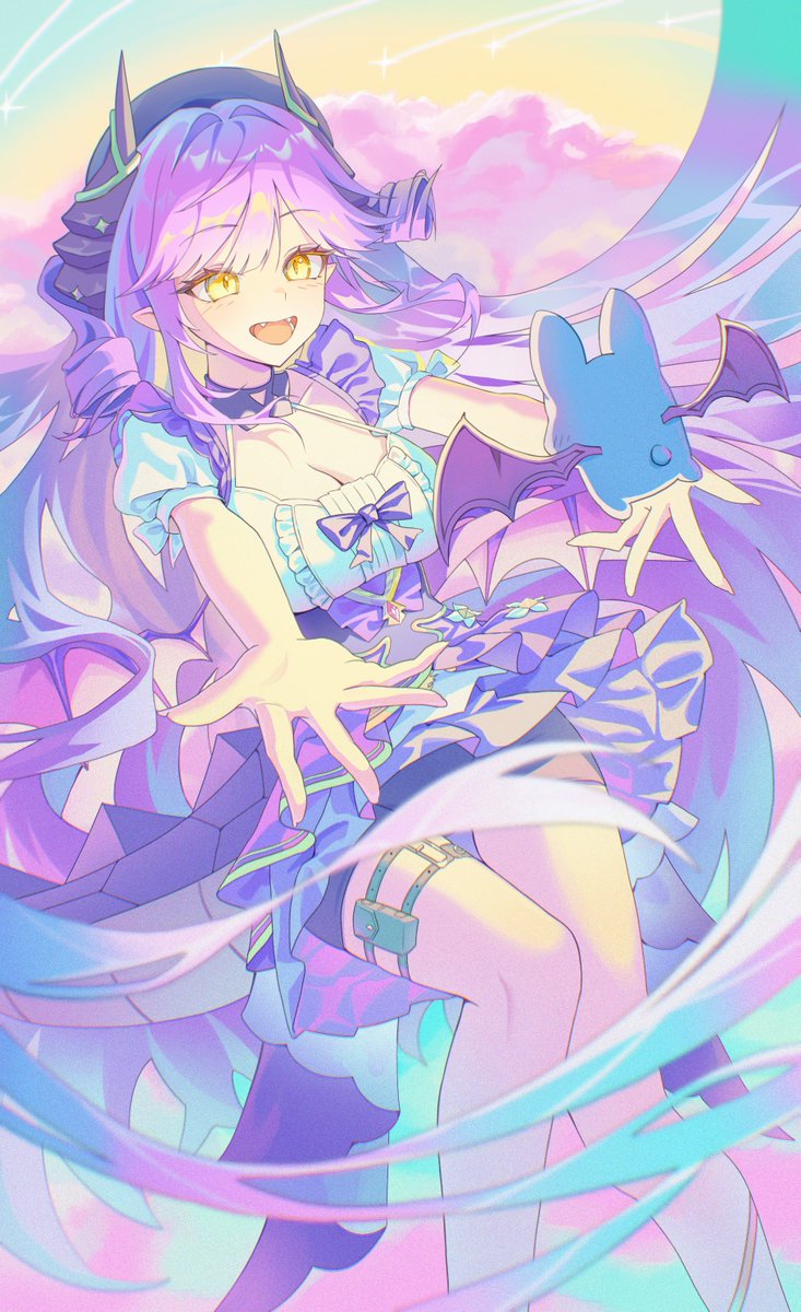 #huyart 

새해 첫 후야님 그림..!