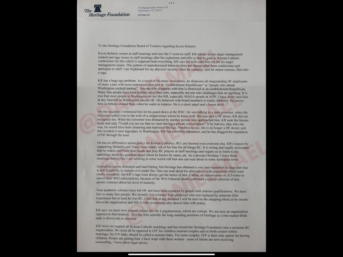 RunningWDems's tweet image. Seems Kevin Roberts has some anger issues 😳