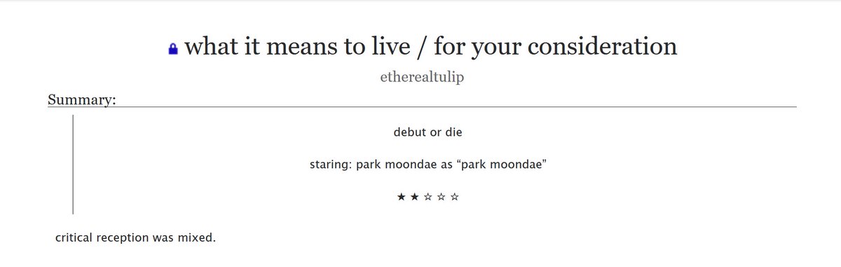 hhittheddek's tweet image. [fanfic] #debutordie #dmj #데못죽 
original park moondae | keundal &amp;amp; park moondae | ryu gunwoo #gukbapz #국밥즈
rated t | 8.1k | canon divergence

chapter 440 takes a turn for the worse. keundal can't quite live up to his own expectations.

🔗 archiveofourown.org/works/75806751