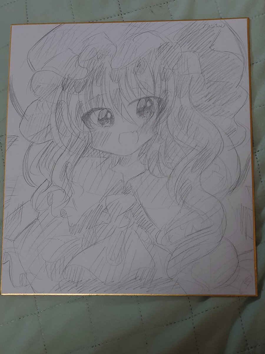 白石ことりさんのスケッチです。
こんなに笑顔あふれるフランちゃん。
目もかわいい。
描いてくれて嬉しい。
#コミケ
#C107
#白石ことり
#東方Project
#フランドール・スカーレット