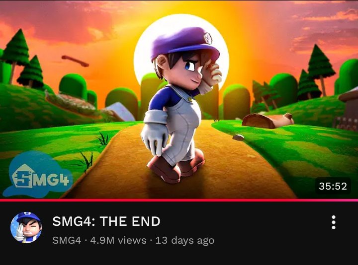 gentle reminder of the week: tomorrow it ’ll be two weeks since SMG4 officially ended. it ’s not a break, the show IS over‼️