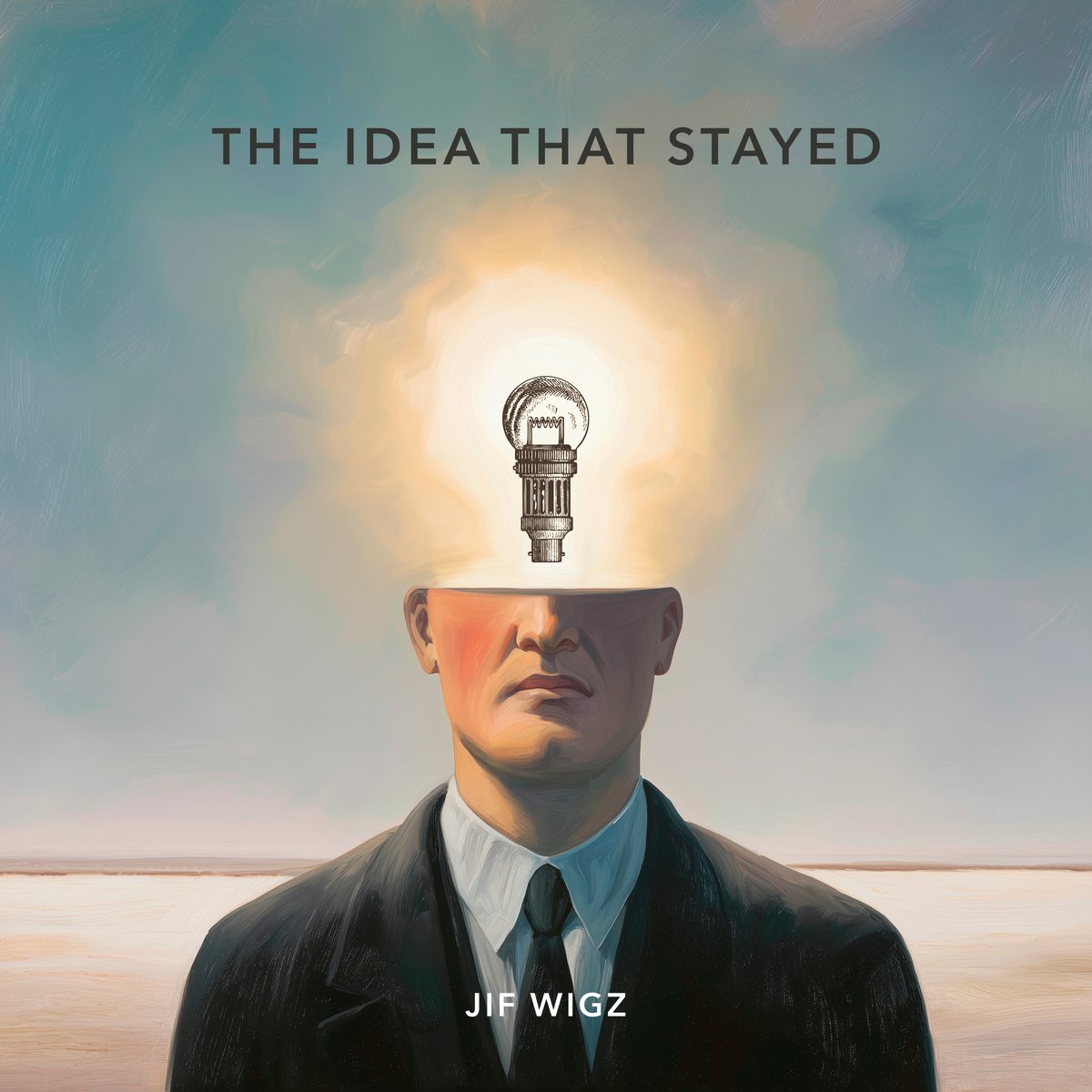 GeoffWigz's tweet photo. A song for  solopreneurs, self employed artists and designers, about creativity, ideas and blank pages. Made with the aid of AI. Available now on Spotify etc. https://t.co/5KI8YkHiEi