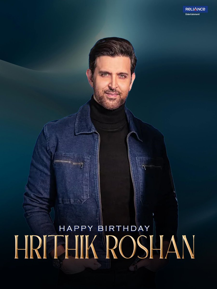 RelianceEnt's tweet image. His unmatched swag, heart-winning performances, and stupendous dance moves say it all. Here’s wishing @iHrithik a very Happy Birthday!
#Super30 #VikramVedha