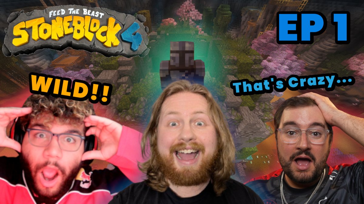 📣NEW YOUTUBE VIDEO AND NEW SERIES‼️

OUR NEW MINECRAFT SERIES GETS WILD!!!

⬇️Check Out The Video Here ⬇️
🔴 youtu.be/dlvNEOBZXKI 🔴

🔴 youtu.be/dlvNEOBZXKI 🔴

🔴 youtu.be/dlvNEOBZXKI 🔴

A Brand New StoneBlock 4 Minecraft Series with <a href="/mineytgamer/">mineytgamer | Miney 🛫 Comic Con 2026</a> and <a href="/itssjawn/">SKYL Jawn</a> !!

We