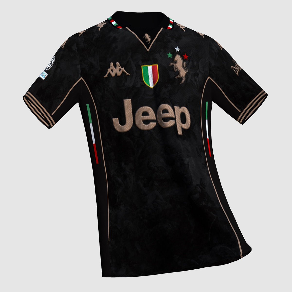 ⬛🇮🇹 How gorgeous is this Juventus kit by Ka14™?