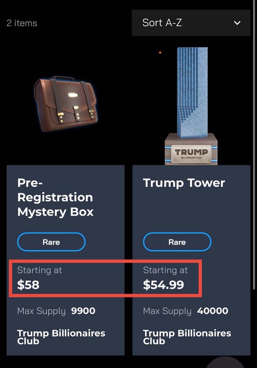 我也拿到$Trump 代币空投和两个游戏NFT了！这波福利很大噢，看了一下市场目前100U+ （Hold 不卖）