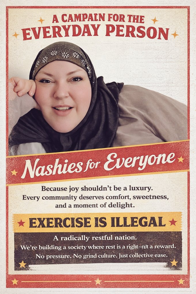 JamieSaysWha's tweet photo. #FoodieBeauty has been talking about American politics! During .@falafelreacts 's livestream, #GorlWorld came up with her campaign for elected office in the #UnitedStates #parodyaccount #nashies https://t.co/QugLWOura2