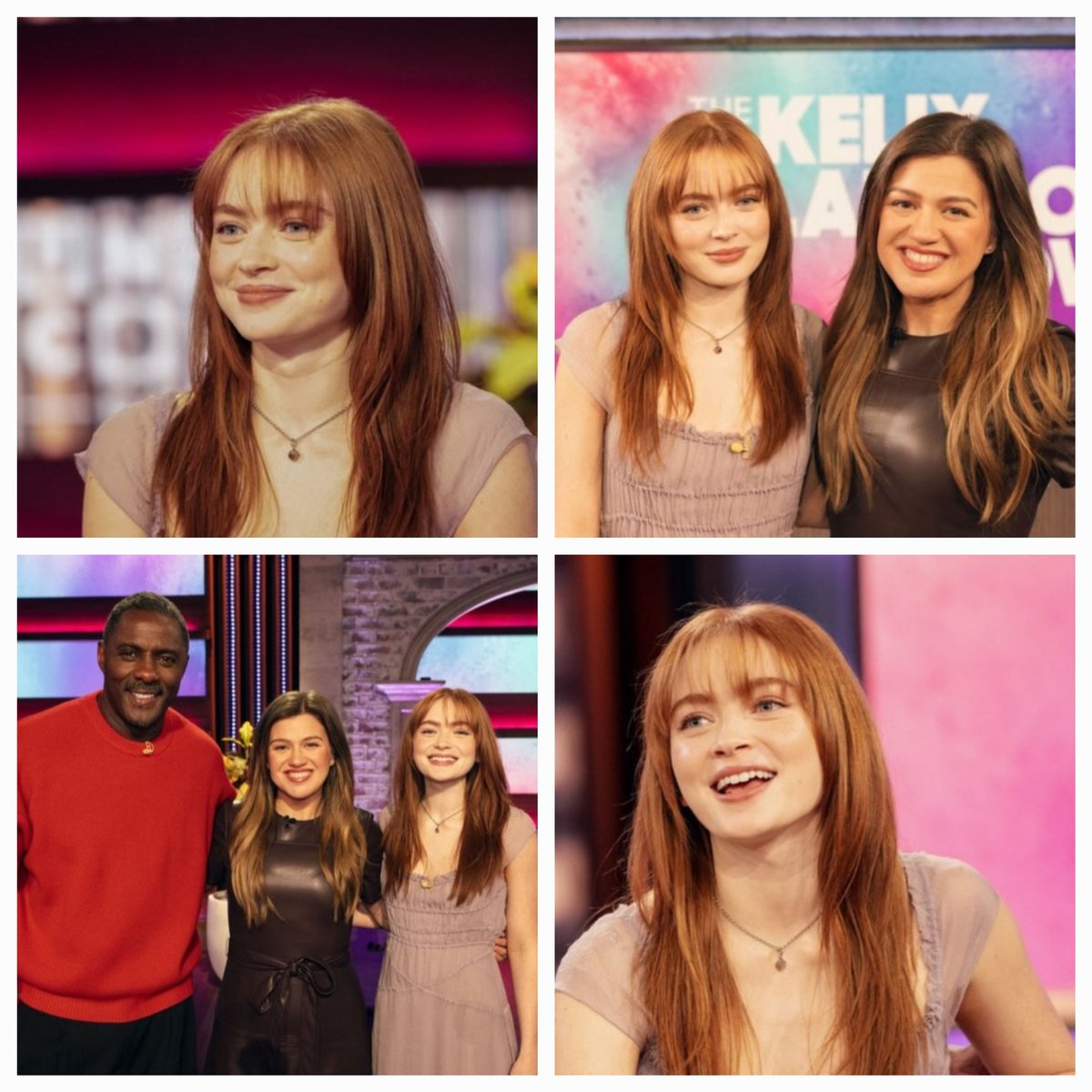 Sadie Sink participation in The Kelly Clarkson Show is going to air on January 14th 😍🫠