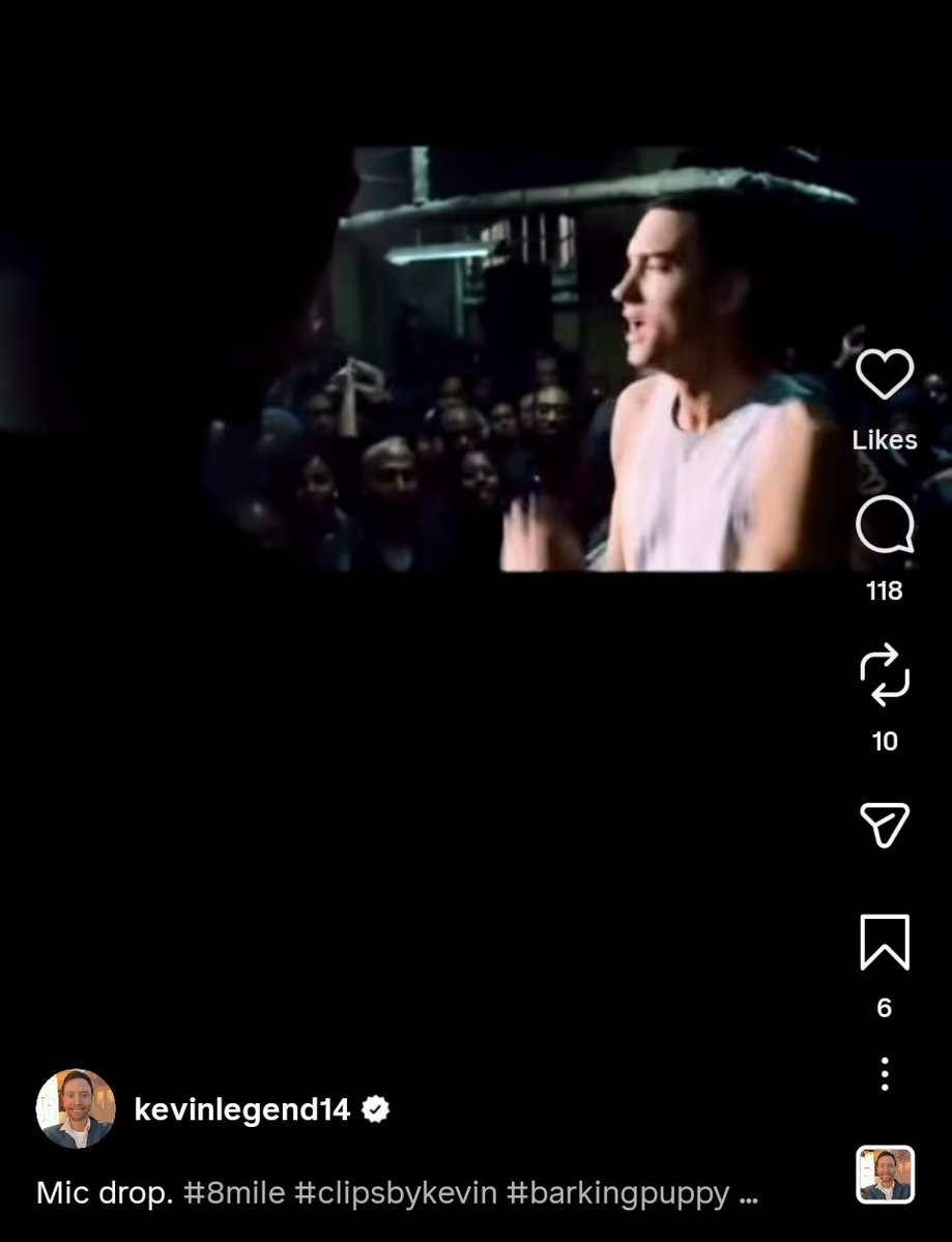 Only_Pangs's tweet image. Y'all wanna know stories about Kevin Gill?

In 8 mile, Eminem's was known as B-Rabbit. 

Follow the white rabbit baby.