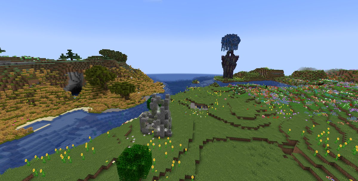 laidbacklevels's tweet photo. Which do you prefer? With or without shaders? 
#Minecraft #ModdedMinecraft #MinecraftCommunity #CozyGaming #Laidback #GamingContent https://t.co/tQLCUuYqgM