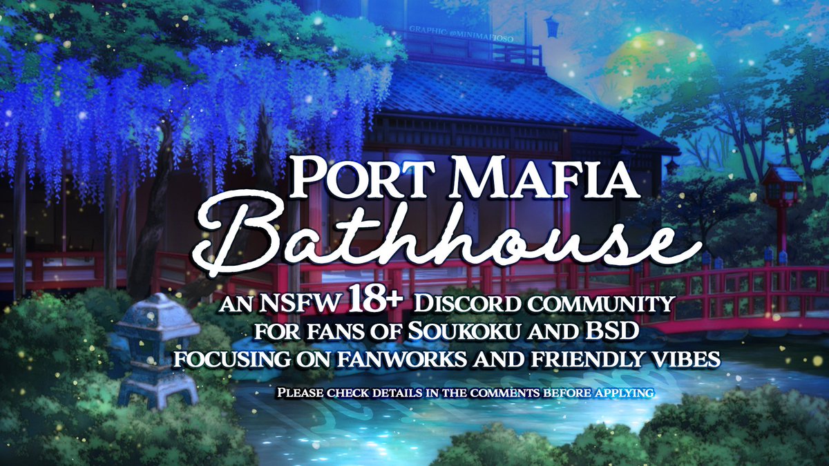 Port Mafia Bathhouse | 18+ Soukoku Discord Server tweet media