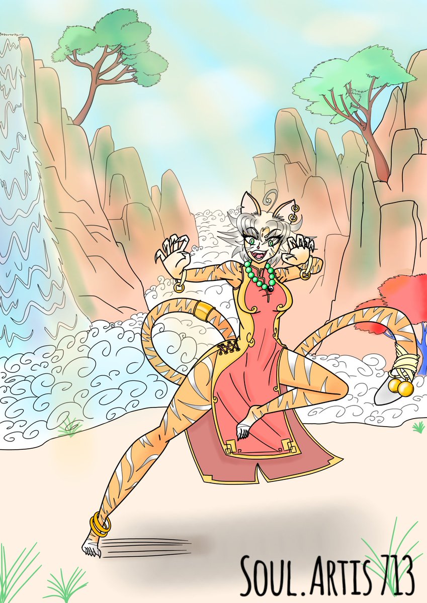 soulArtis713's tweet photo. Hello friends
Hola amigos
#arg #fanart #Nekogirl #tigre #taiger #china #chine #zodiacchine #zodiacochino https://t.co/nO1r2SFqwO