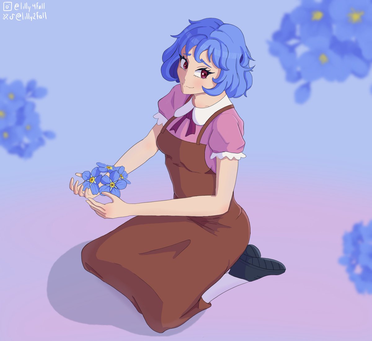 Vengo a presumir un dibujo bonito que me regalaron de mi mona china ^^

Ay pero que bonito 😍

Créditos a <a href="/lilly2fall/">Lilly Fall</a> 💜💜