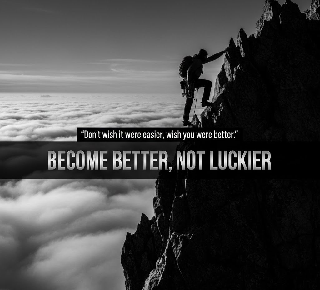 PeakPotentialH's tweet photo. "Don't wish it were easier, wish you were better." #GrowthMindset #LevelUp #MorningPower #HardWorkPaysOff #xcommunity https://t.co/3FrOb2NWfc