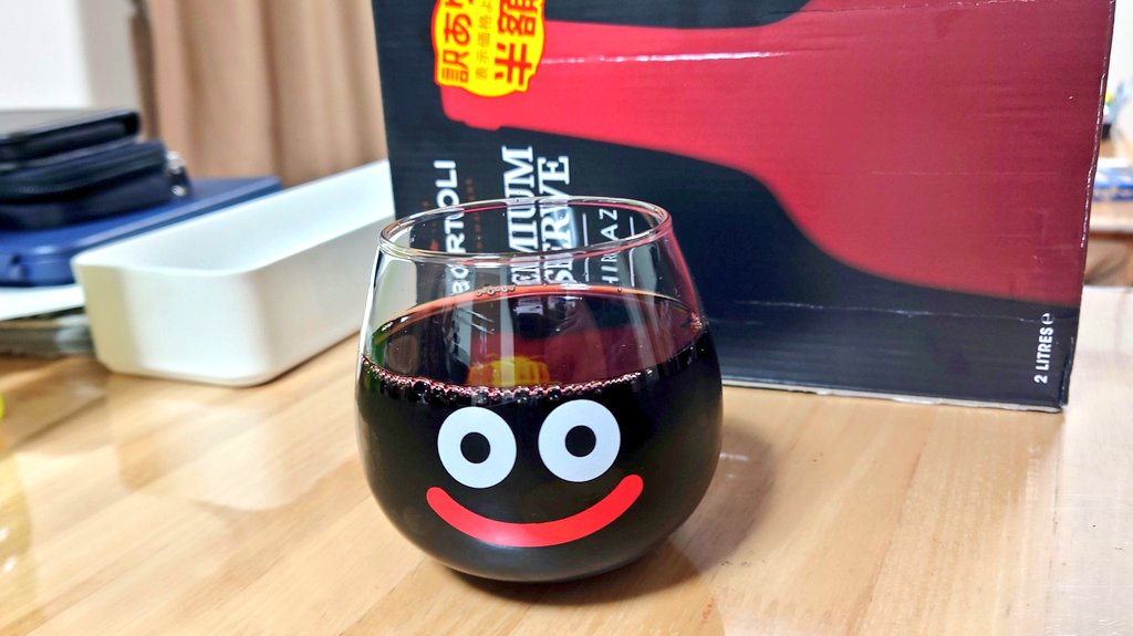 str79ymm's tweet image. あたくしも最近、流行りのスライムドリンク呑んでみた。