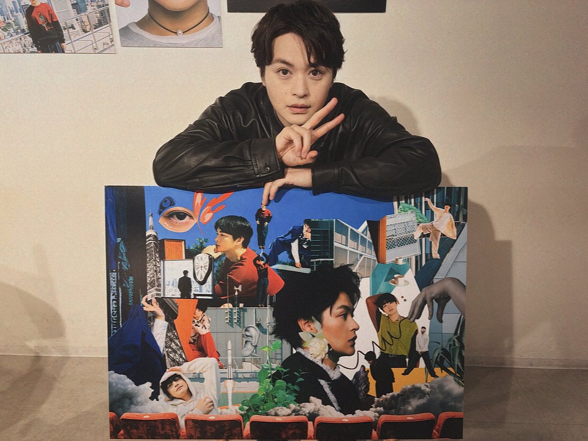 書籍『one』イベント！ パネルとたくさん写真撮ってください。 寒い中