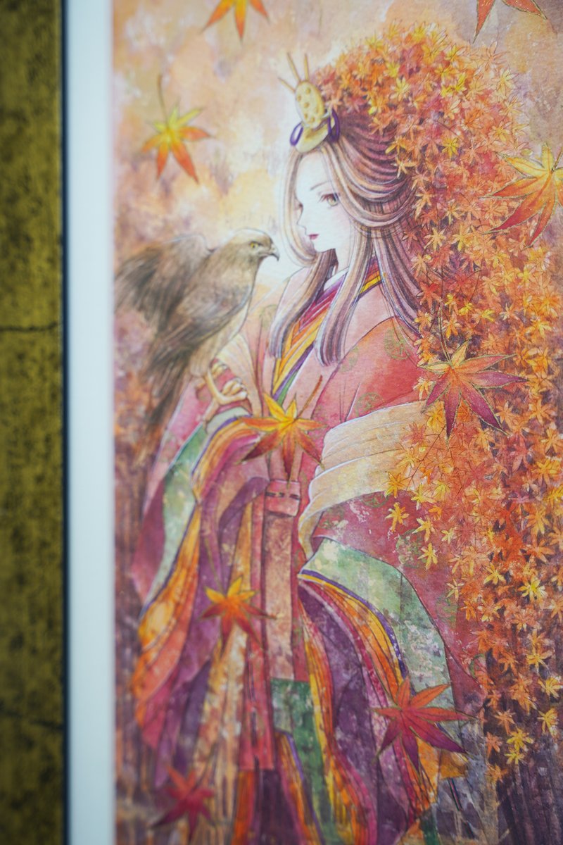 本日も作家在廊、18時まで開催いたします。
・・・
なつき明希初個展 年の初めに四季詣  
2026.1.8(木)〜1.13(火) 
12:00〜18:00  ※最終日15:00迄 
nenohoshi.com/exhibition2026…