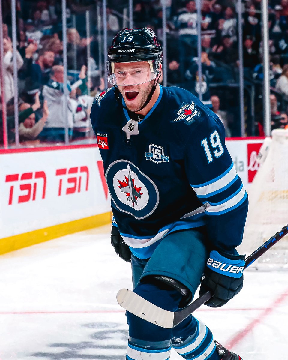 NHLJets's tweet photo. I'm fully just here for the celly tbh https://t.co/6FGz59b78p