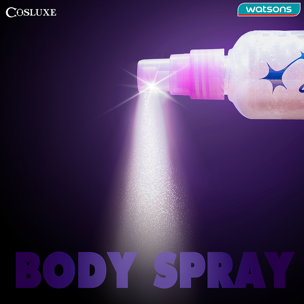 WatsonsThailand's tweet photo. ✨#COSLUXE WINK TO THE BLINK BLINK SUPER SHINE BUNNY BODY SPRAY✨
สเปรย์ บอดี้ชิมเมอร์ เพิ่มความแวววาว ระยิบระยับให้ผิว หลายสีสันแมชท์กับลุค และชุดของคุณมากกว่าที่เคย

01 HARU
02 ARIN SHIMMER
03 BELLE
💸199.-

#รีวิววัตสัน https://t.co/Vs1RnRTD1e
