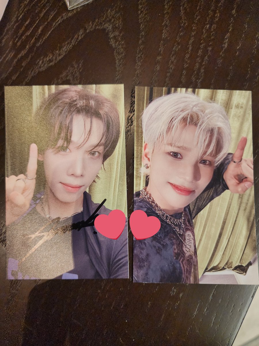 n.SSign JAPAN TOUR CD販売 会場限定フォトカード 譲)ロビン(サイン入