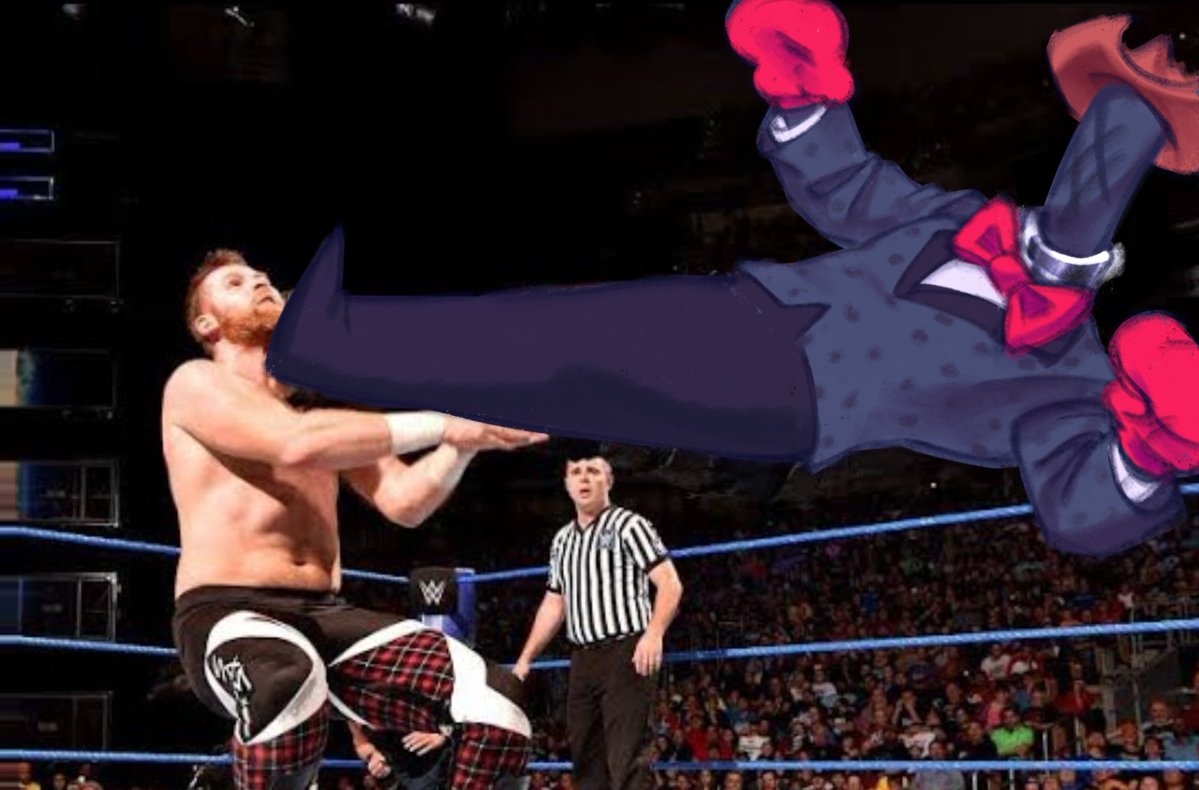 MagnetAttack_'s tweet image. Jongler could do a heavy mean dropkick and i think they should, please consult the image below