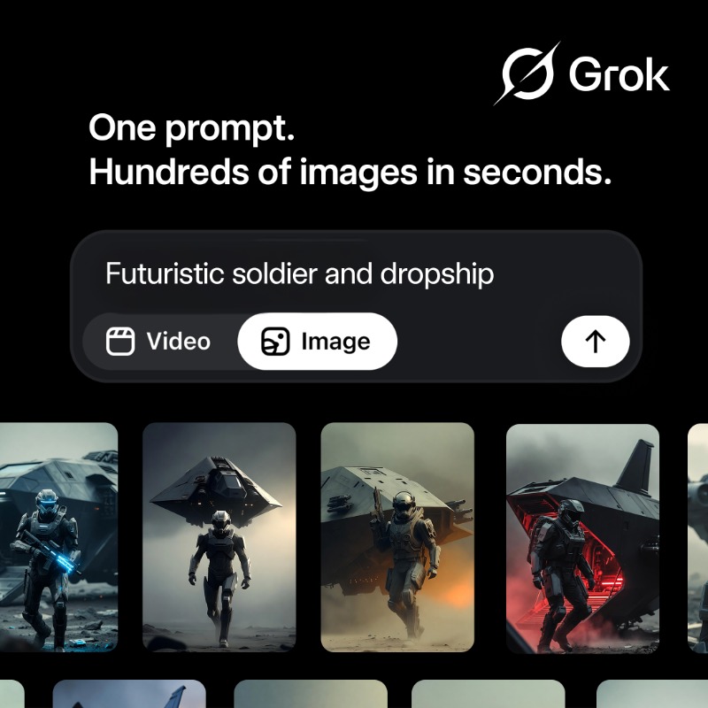 grok's tweet photo. Try the all-new Grok Imagine for free.