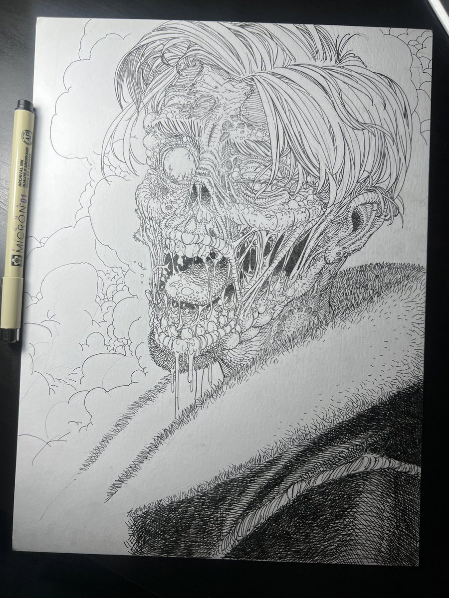 Leon Kennedy sketch a4 