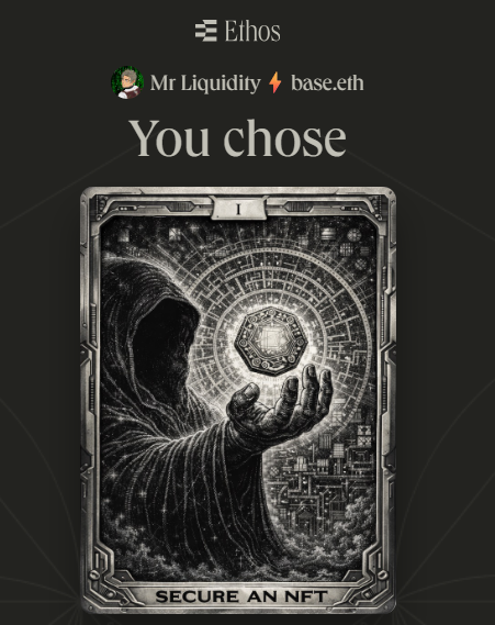 Ethos ให้เลือกว่าจะ burn XP ที่ทำมาใน SS1 หรือจะ stake XP คับ ต้องเลือกภายใน 20 วันนี้ไม่งั้น XP หายไป 20%

ผมสายหวังน้ำบ่อนี้ ก็ขอ Burn ก่อนละกัน

Make your decision at app.ethos.network/contribute/the…