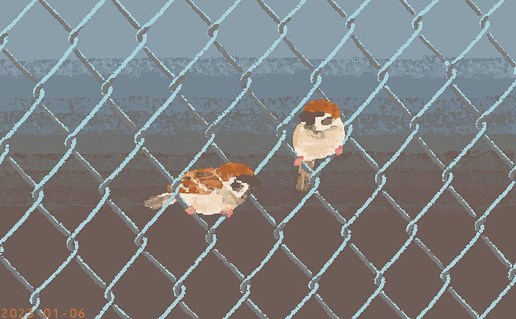 J_KMOR's tweet image. モズ（withはやにえ）、イソシギ、コサギ、スズメ