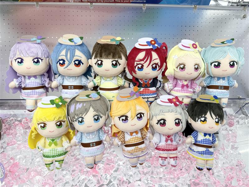 GIGO限定 ラブライブ スーパースター ぬいぷりけおすわり 4個セット