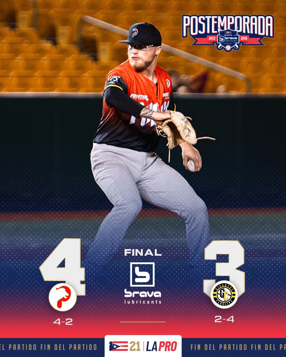 LBPRC's tweet image. Los Leones de Ponce regresan a la Serie Final tras más de una DÉCADA de ausencia en el escenario finalista. ¡Magistral trabajo de la novena ponceña! 🦁