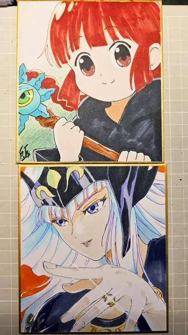 ククリとヒルダを同時に描いてるのは世界広しといえども俺だけでしょう 