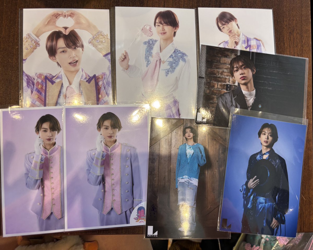 交換】Lienel リエネル 生写真 トレカ 譲 高岡ミロ、近藤駿太、高桑真